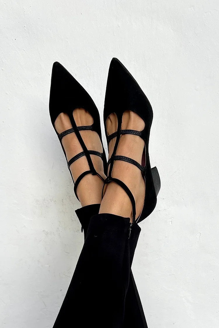 Zapatos de Tacón Ortopédicos de Punta "Nilda"