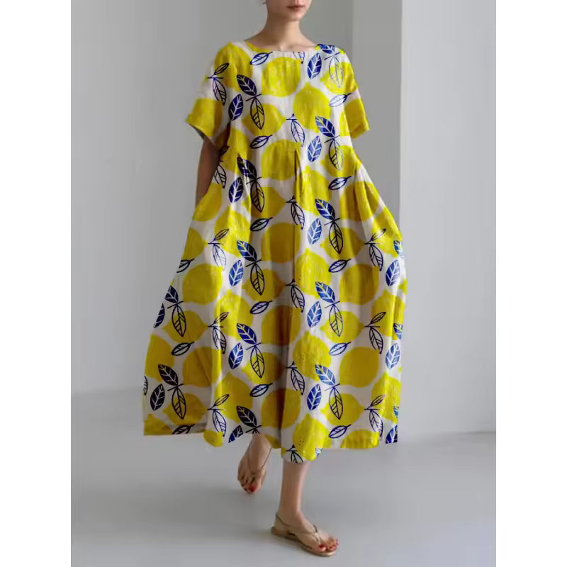 Vestido "Keila" - Amarillo