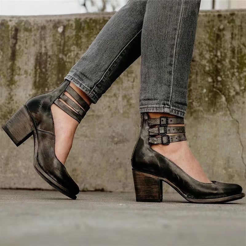 Zapatos Ortopédicos Vintage "Lisa"