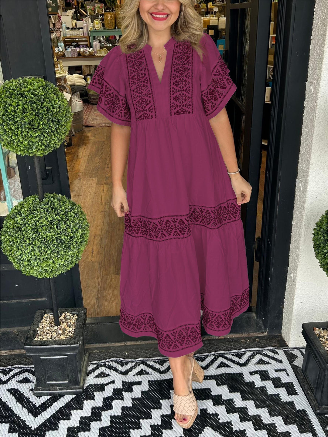Vestido de algodón "Eloísa"