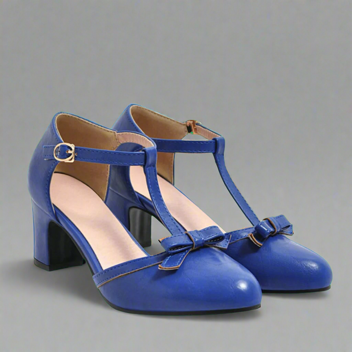 Tacones Ortopédicos de Tira en T "Coral"