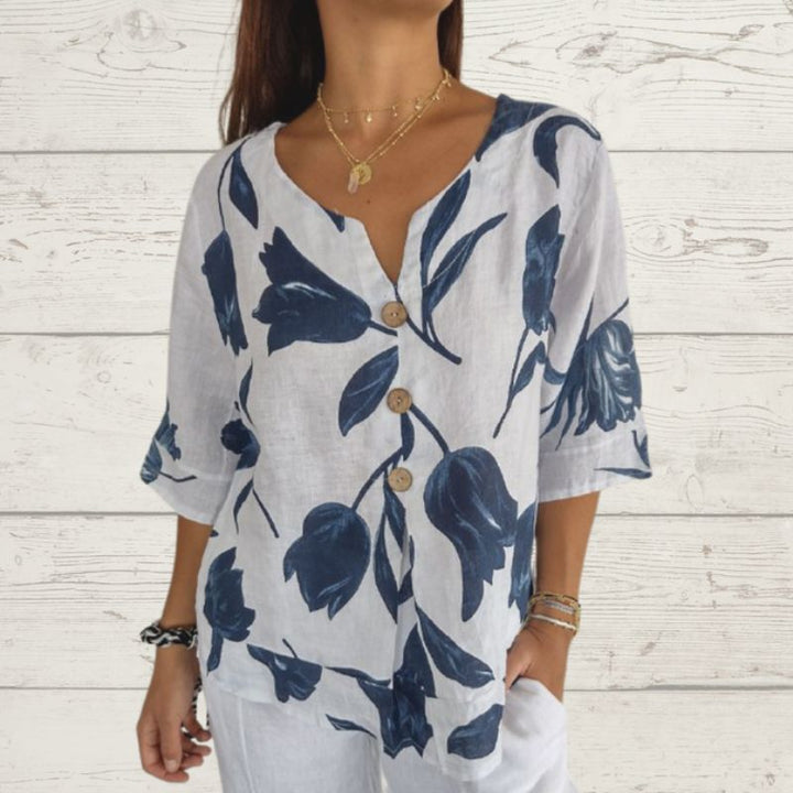 Blusa de algodón "Evelin"