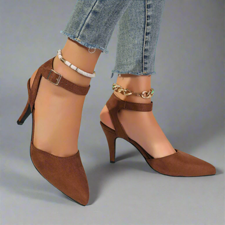 Zapatos de Tacón Ortopédicos de Punta "Irma"