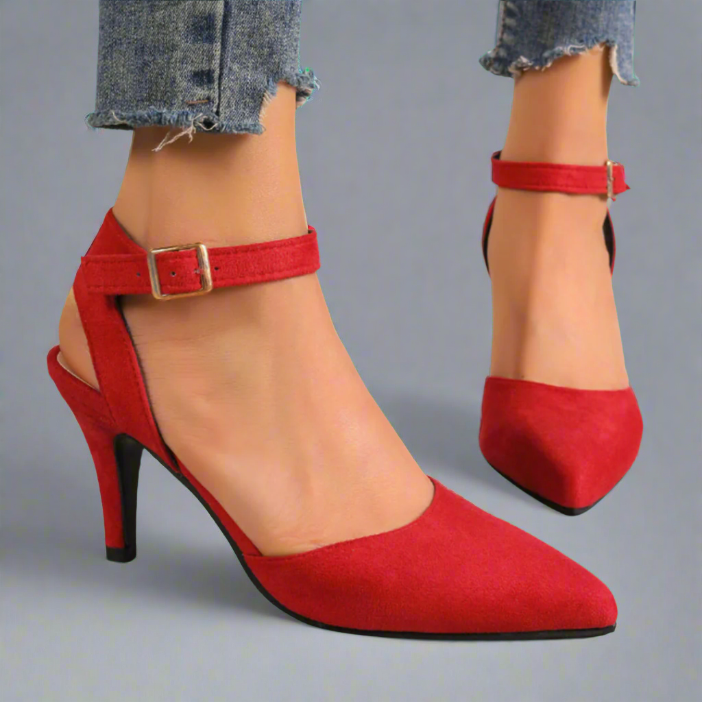 Zapatos de Tacón Ortopédicos de Punta "Irma"