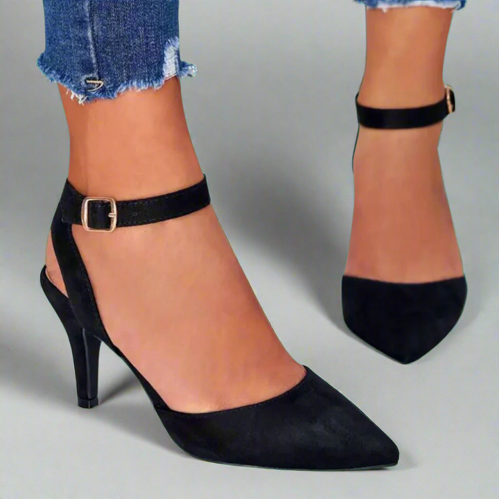 Zapatos de Tacón Ortopédicos de Punta "Irma"