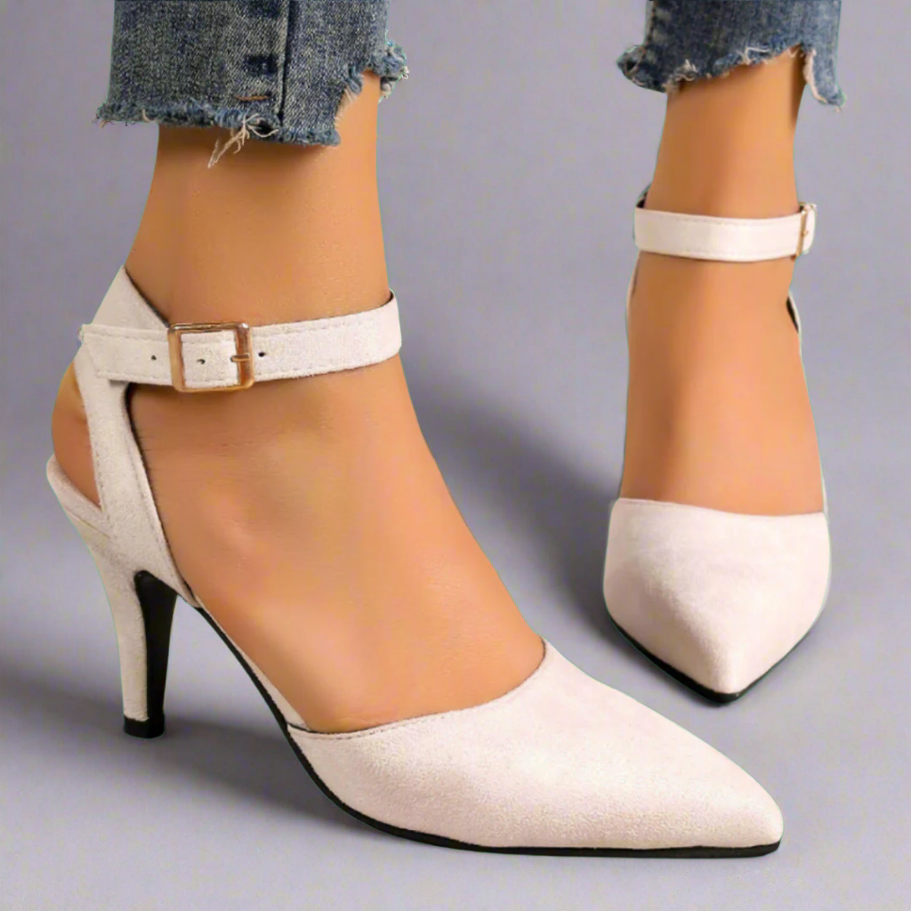 Zapatos de Tacón Ortopédicos de Punta "Irma"