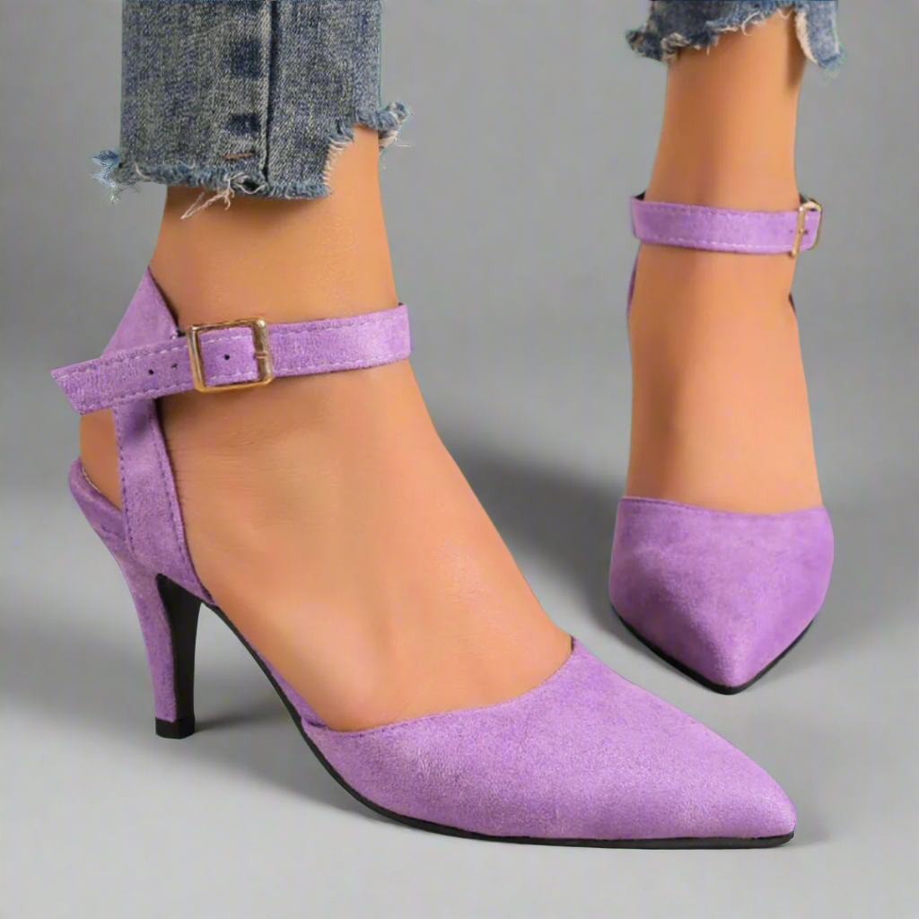 Zapatos de Tacón Ortopédicos de Punta "Irma"