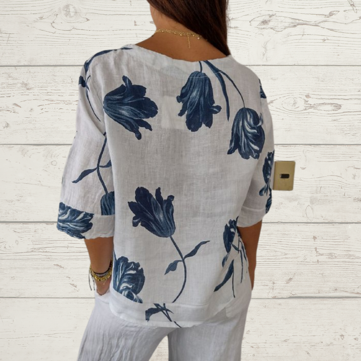 Blusa de algodón "Evelin"