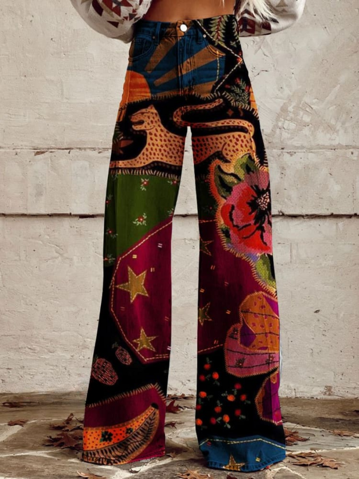 Pantalones anchos vintage "Nayeli"