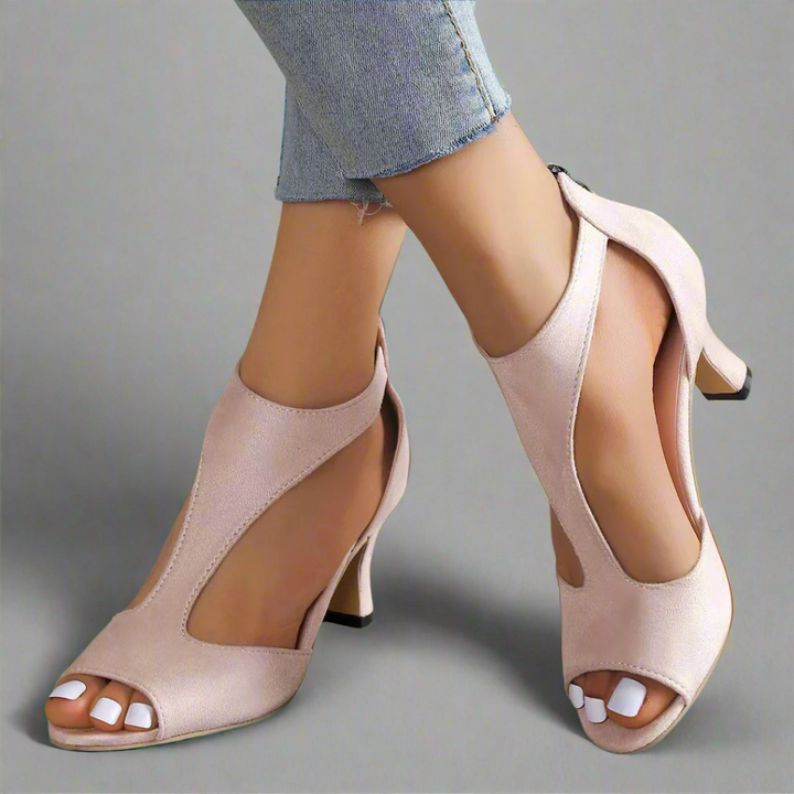 Sandalias Ortopédicas de Tacón "Dalila"