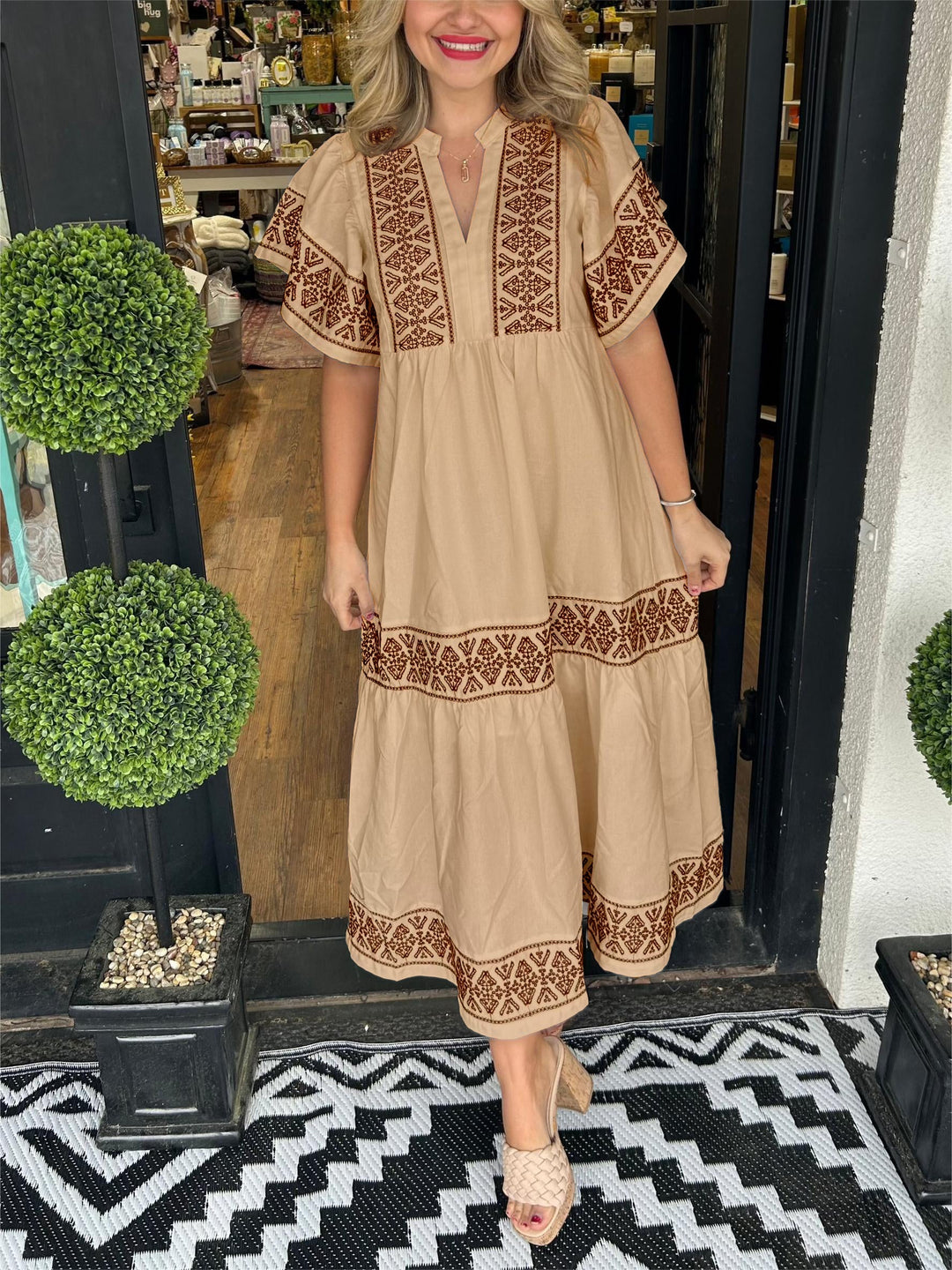 Vestido de algodón "Eloísa"