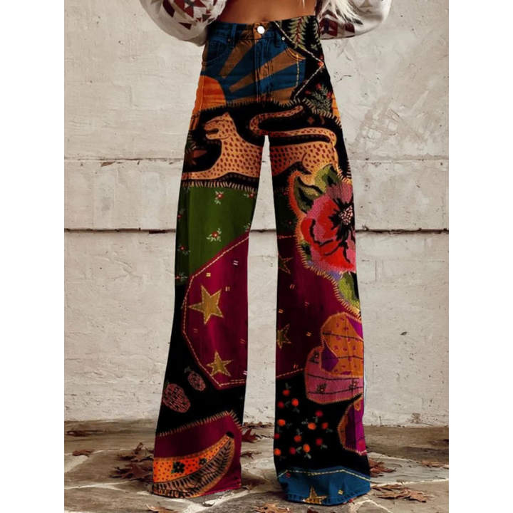 Pantalones anchos vintage "Angie"