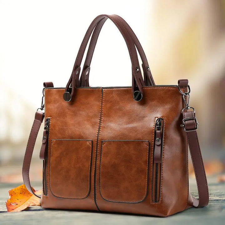Bolso de Hombro de Cuero "Maira"