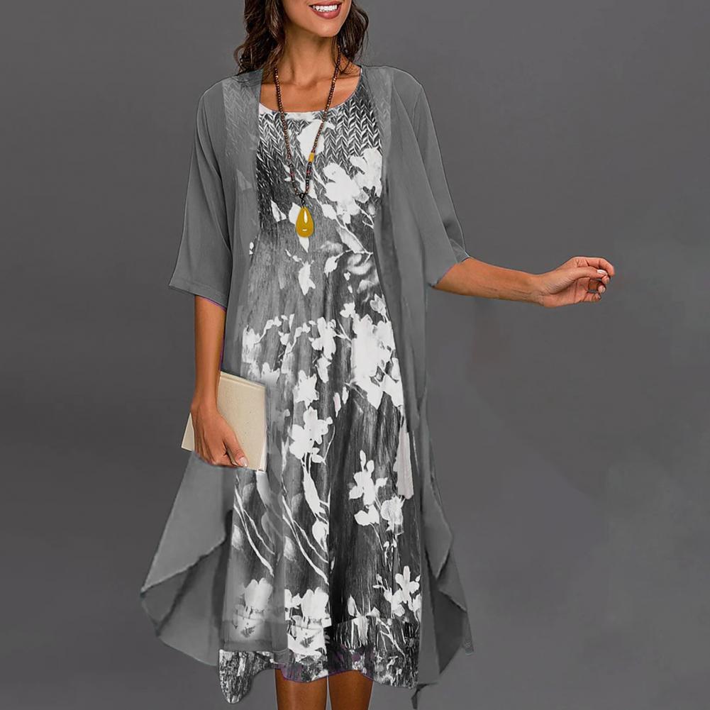 Conjunto de Vestido y Cárdigan "Ofelia"