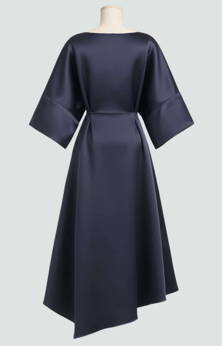 Vestido de satén "Paloma"