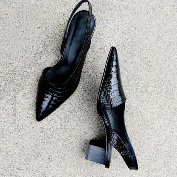 Zapatos de Tacón Ortopédicos de Punta "Celina"