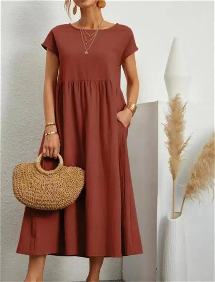 Vestido de algodón "Eliana"