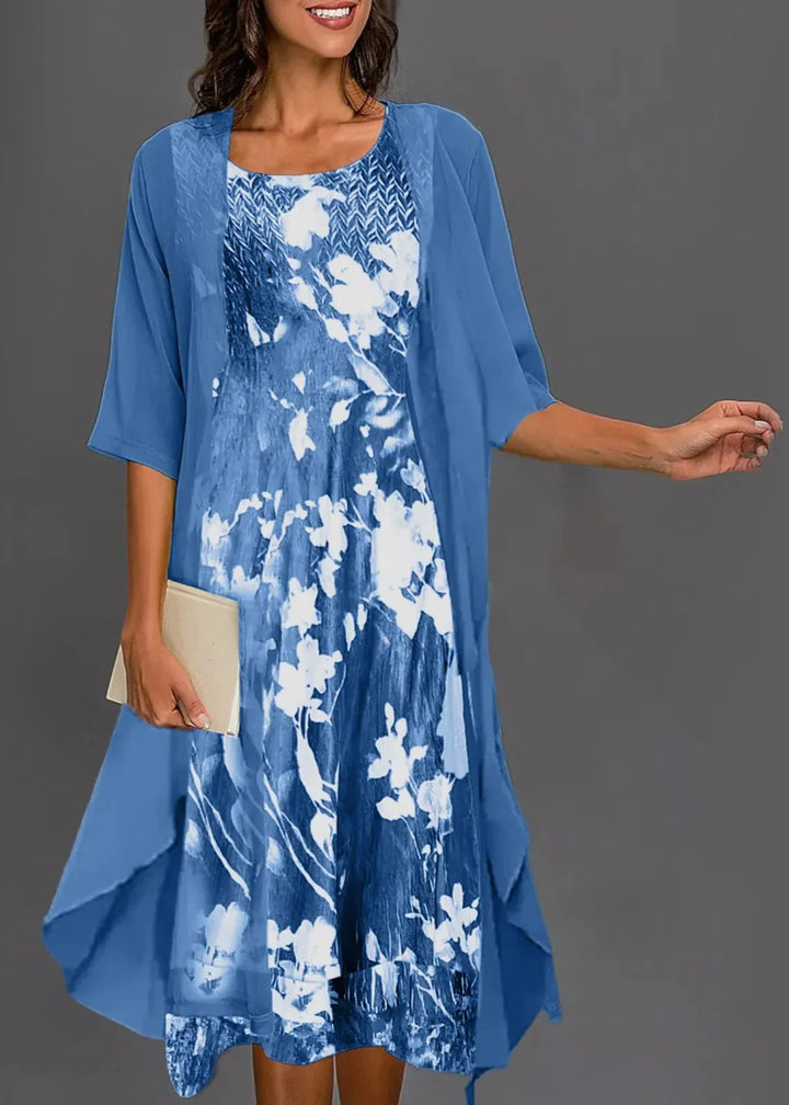 Conjunto de Vestido y Cárdigan "Ofelia"