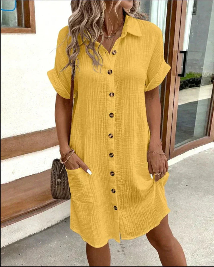 Vestido Camisero de Algodón "Ruth"