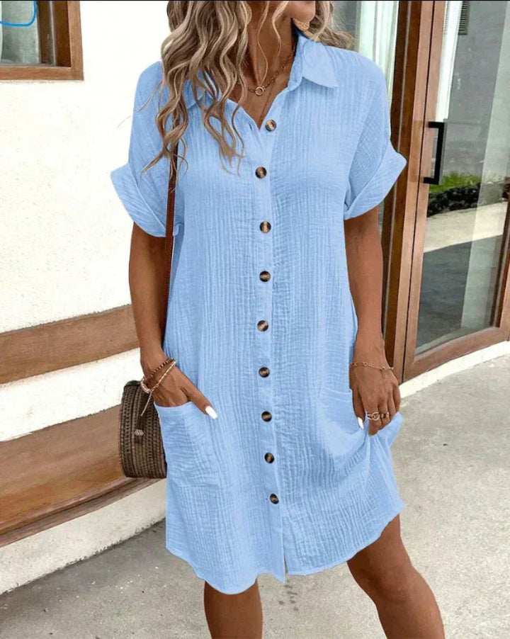 Vestido Camisero de Algodón "Ruth"