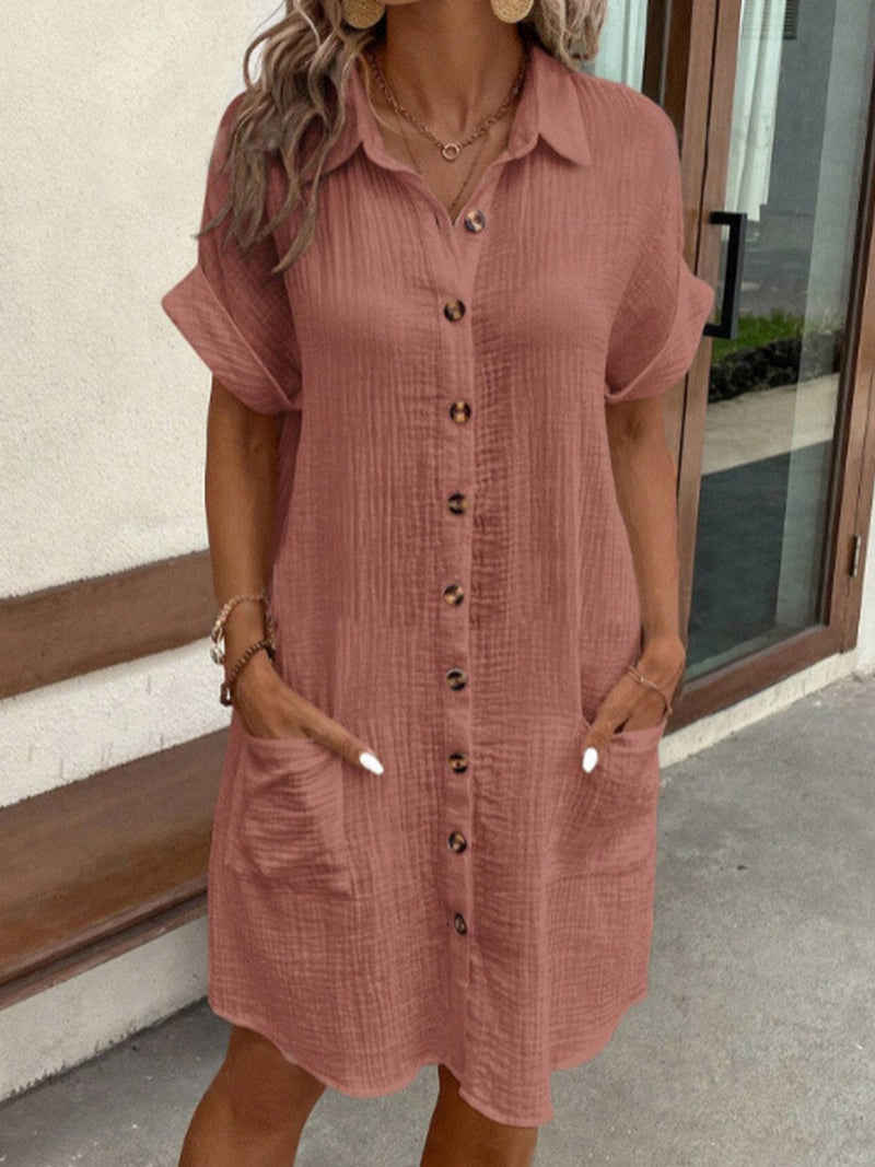 Vestido Camisero de Algodón "Ruth"