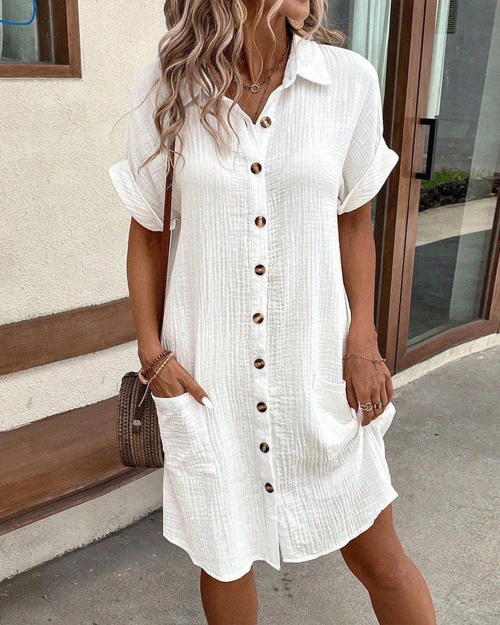 Vestido Camisero de Algodón "Ruth"