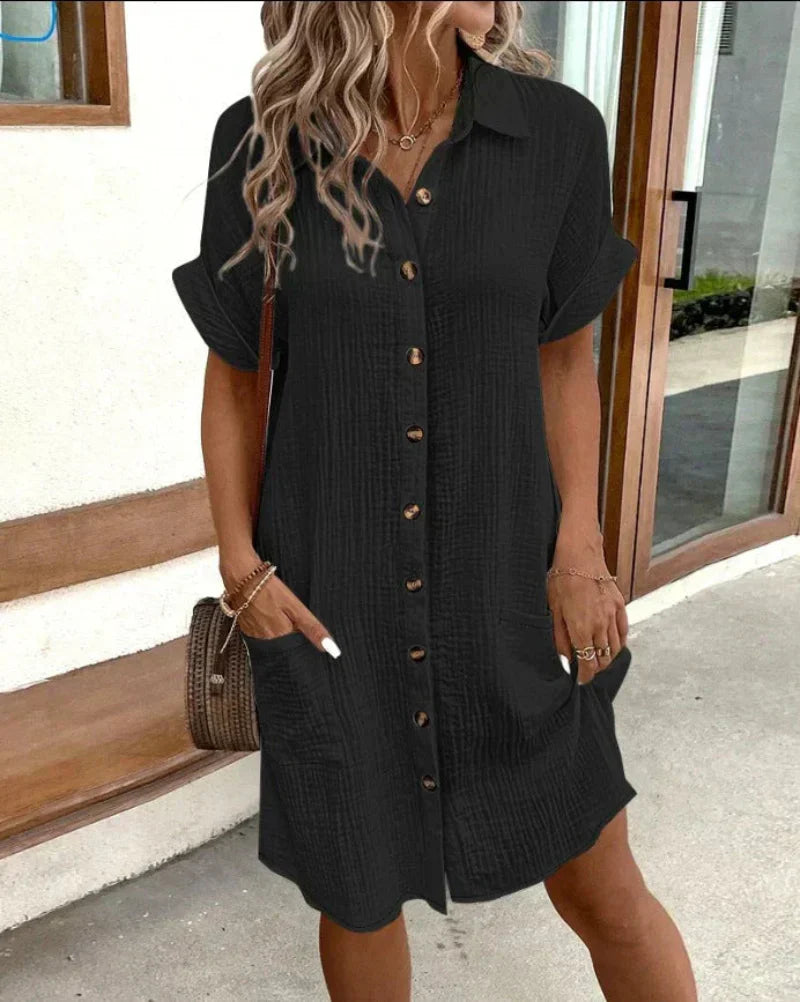 Vestido Camisero de Algodón "Ruth"