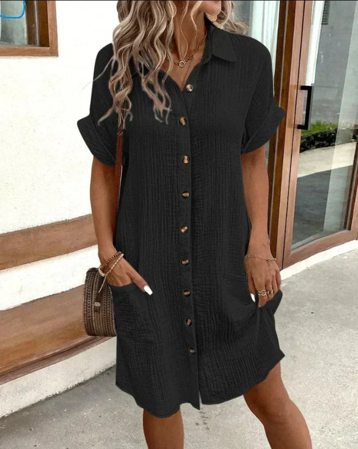 Vestido Camisero de Algodón "Ruth"